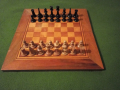 Шах и табла дървена кутия 