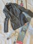 H&M Дамско сиво сако с външни джобове, снимка 1 - Сака - 38640711