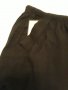 Къс H&M черен панталон биопамук с регулируемо престягане на кръста, двустранни джобове, снимка 6