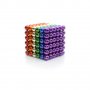 216 Магнитни Топчета (сфери) цветни  5 мм, в метална кутия, снимка 8