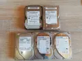 5 броя HDD хард диск, снимка 1