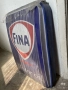 Винтидж светеща табела Fina Motor oil, снимка 2
