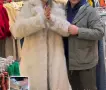 Дълго палто с косъм, снимка 4