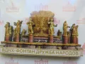 Автентичен дървен 3D магнит от Москва, Русия-серия, снимка 4