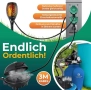 Градински контакт с колона със сензор за здрач, пластмасов разклонител, снимка 5