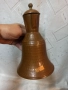 Красива малка медна кана с капак, ръчно изработена, височина 18 см. , снимка 2