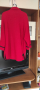 Дамска елегантна, памучна,дълга жилетка+блуза /манто , снимка 3