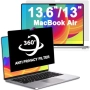 Ново Матово фолио против отблясъци и синя светлина лаптоп MacBook Air 13", снимка 1
