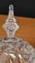 Тежка кристална бонбониера с богата ръчна гравюра, снимка 9