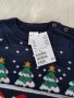Коледен пуловер H&M 80/86, снимка 3