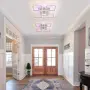 Модерен квадратен LED плафон 56 x 56 см с дистанционно, снимка 7