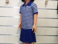 Нова детска класическа моряшка рокля с яка, 18-24 месеца, снимка 7