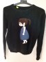 Нови! Пуловер с момиче, снимка 1 - Блузи с дълъг ръкав и пуловери - 30909627