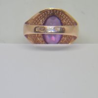 Страхотен руски/съветски златен пръстен, снимка 5 - Пръстени - 44489944