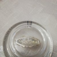 малък стъклен пепелник със сребро, снимка 5 - Други - 42852349