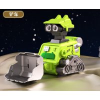 Подвижен робот играчка с дизайн на строителна машина, снимка 5 - Други - 42665325