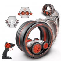 Атрактивна каскадьорска кола в гума R/C, снимка 2 - Коли, камиони, мотори, писти - 38276612