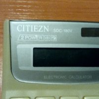 Калкулатор Citizen sdc-180V и M-abacus 314 2бр., снимка 3 - Друга електроника - 34432131