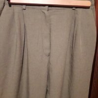 Дамски панталон с маншети сиворезидав цвят, снимка 2 - Панталони - 30138633