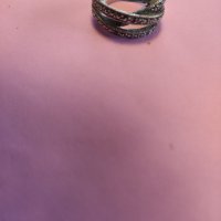 Сребърен пръстен (72), снимка 5 - Пръстени - 38975056