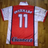 Арсенал 1999-2000 г фенска тениска №11 Марк Овермас размер М, снимка 5 - Футбол - 29266545