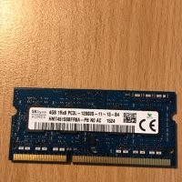 RAM памет DDR3L 4GB за лаптоп 1600MHz , снимка 1 - RAM памет - 44304511