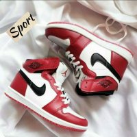 Nike Air Jordan 1 High Top унисекс кецове висок клас реплика, снимка 2 - Кецове - 37960603