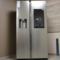 Хладилник Side by Side Samsung RS68N8941SL, 593 л, A++, WiFi, Family Hub, NoFrost, снимка 10 - Хладилници - 34040241