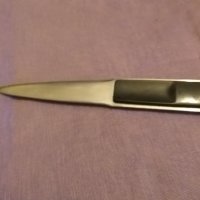 Нож за писмо немски Inoxidable rostfrei stainless aahen letter opener 197х90мм, снимка 7 - Колекции - 38131960