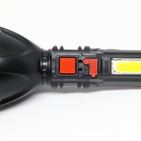 LED акумулаторен фенер BL-830, LED + COB диоди, снимка 3 - Къмпинг осветление - 31691507
