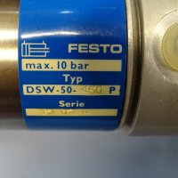 Пневматичен цилиндър Festo DSW-50-450P pneumatic cylinder, снимка 2 - Резервни части за машини - 39202416