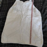 Плетена блуза с презрамки, снимка 6 - Потници - 33780342