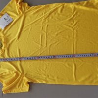 Нова жълта тениска Ironman-XS размер, снимка 5 - Тениски - 38459238