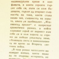 „Италианска пролет“ Еманюел Роблес, роман, снимка 3 - Художествена литература - 44207885