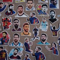 Цветни гланцирани самозалепващи стикери Лио Меси Lionel Messi - различни модели, снимка 3 - Аксесоари и консумативи - 40449347