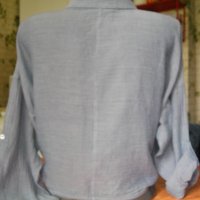 Памучна къса риза  от фин индийски памук / унисайз , снимка 4 - Ризи - 29328029