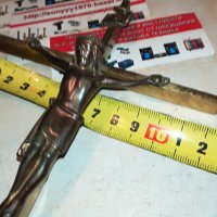 кръст с христос 25х13см-внос германия 0301231642, снимка 7 - Антикварни и старинни предмети - 39175952