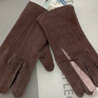 Мъжки ръкавици естествена кожа М, снимка 4 - Ръкавици - 36591411