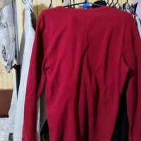 Червена мъжка блуза "Hollister" California, снимка 2 - Блузи - 39653509