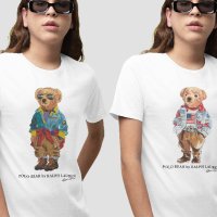 Тениска Ralph Lauren Polo Bear принт Дамски и детски, снимка 3 - Тениски - 32144573