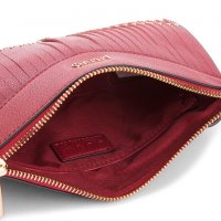 ПРОМО 🍊 LIU JO 🍊 Малка кожена чанта RED “N” CAPS 23х16х4 см нова с етикети, снимка 6 - Чанти - 30728570