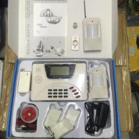 IP-AP022 - GSM аларма с 2.6" LCD дисплей, клавиатура, 2 обемни датчика, 1 МУК и 3 дистанционни, снимка 1 - Други - 39776363