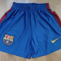 Barcelona - детски футболни шорти на Барселона, снимка 1 - Детски къси панталони - 42599516
