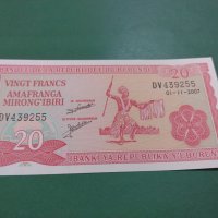 Банкнота Бурунди-15934, снимка 1 - Нумизматика и бонистика - 30501180