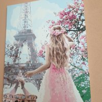 Нова картина Влюбена в Париж , снимка 3 - Картини - 32145058
