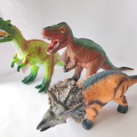 Динозаври, гумени, със звук. Различни модели. , снимка 1 - Фигурки - 44337523