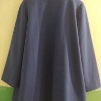 Лилаво палто (манто) - фино, леко, размер L, снимка 3 - Палта, манта - 32083207