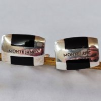 Оригинални сребърни ръкавели Montblanc, снимка 1 - Бижутерийни комплекти - 44490702