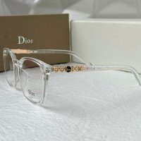 Dior дамски диоптрични рамки очила за компютър прозрачни слънчеви очила, снимка 8 - Слънчеви и диоптрични очила - 44464240