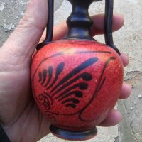 Древногръцка ваза амфора сувенир, снимка 2 - Вази - 44198492